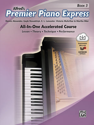 Premier Piano Express, Bk 3: AllInOne Accelerated Course, Book, CDROM & Online Audio & Software (Premier Piano Course, Bk 3),Used