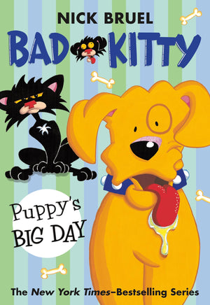 Bad Kitty: Puppy's Big Day (paperback blackandwhite edition),New