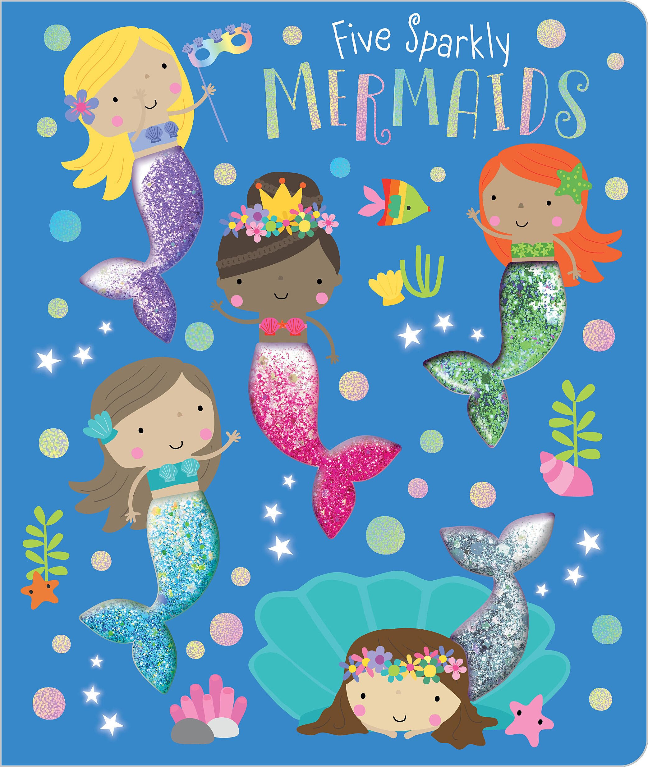 Five Sparkly Mermaids,Used