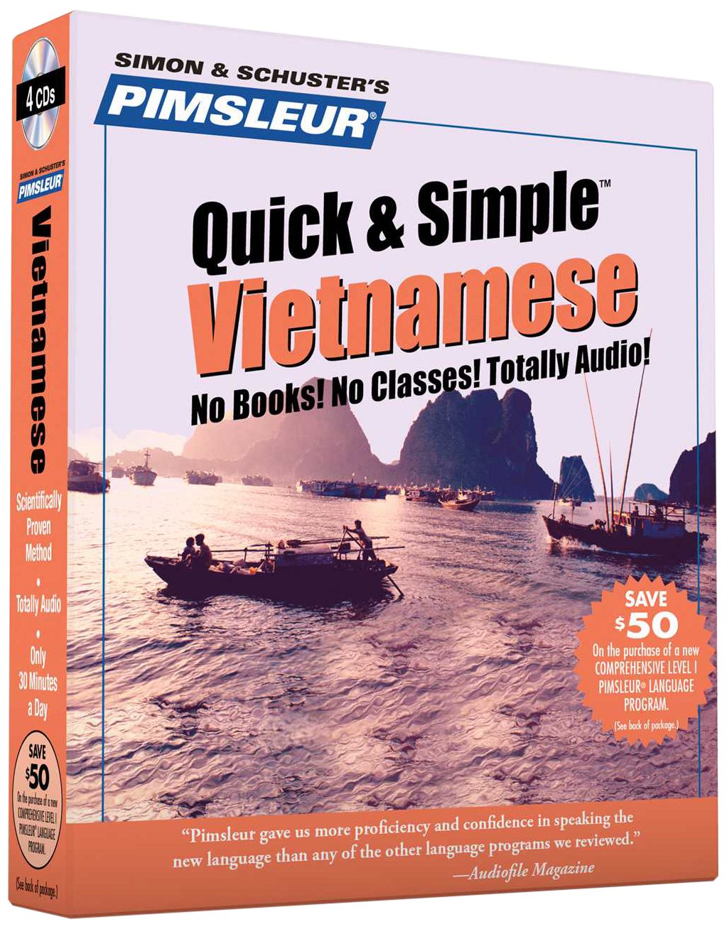 Pimsleur Vietnamese Quick & Simple Course  Level 1 Lessons 18 CD: Learn to Speak and Understand Vietnamese with Pimsleur Langu,Used