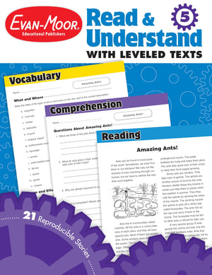 Read & Understand with Leveled Texts, Grade 5,New