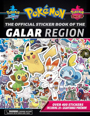 The Official Pokmon Sticker Book of the Galar Region,Used