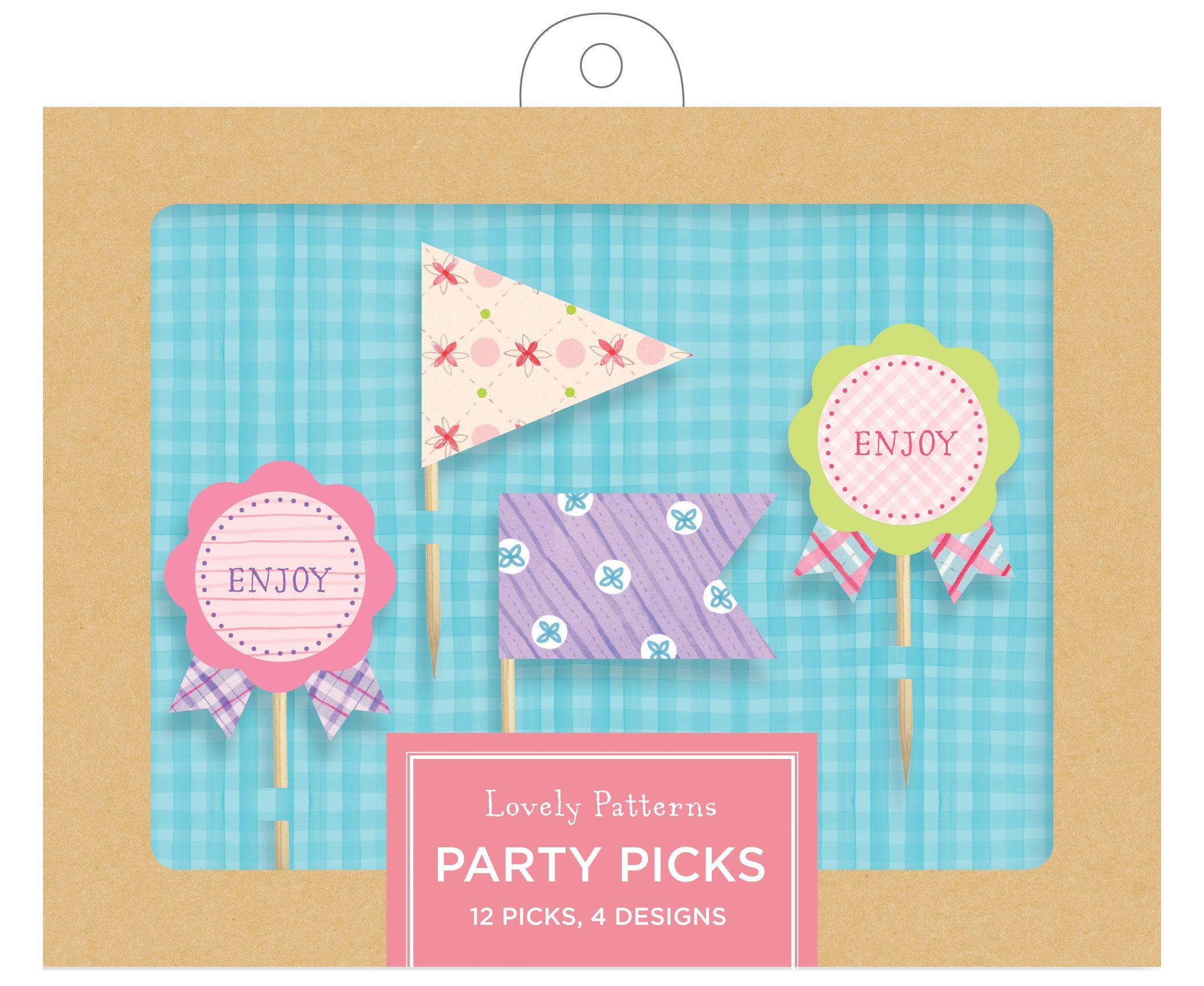 Galison Lovely Patterns Party Picks (9780735335417),New