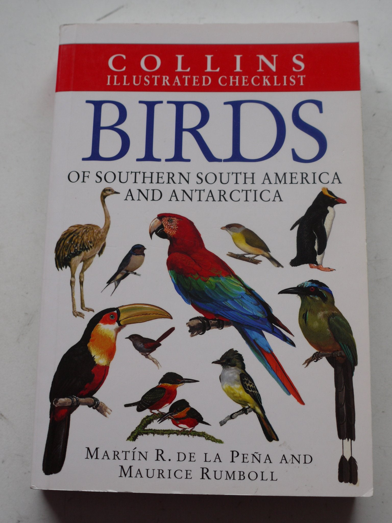 Birds of Southern South America and Antarctica (Collins Illustrated Checklist),Used