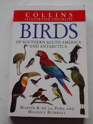 Birds of Southern South America and Antarctica (Collins Illustrated Checklist),Used