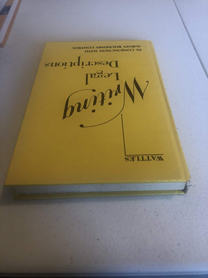 Writing Legal Descriptions,Used