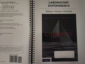 Laboratory Experiments for Chemistry: The Central Science,Used