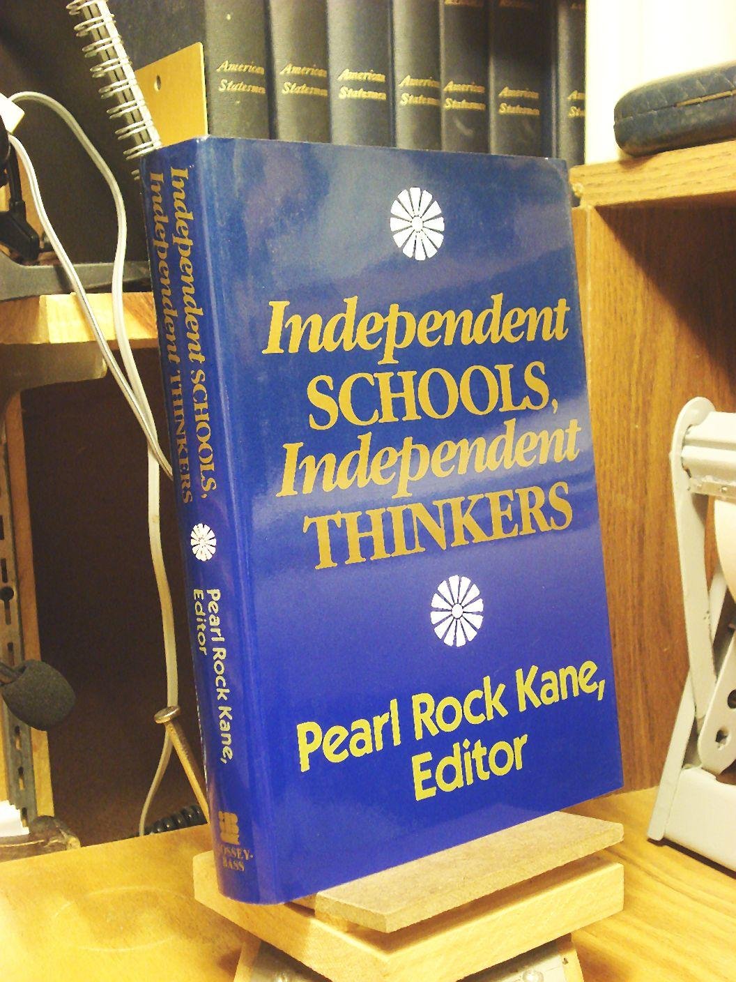 Independent Schools, Independent Thinkers (Jossey Bass Education Series),Used