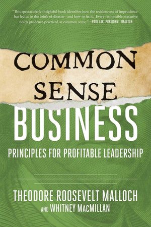 CommonSense Business: Principles for Profitable Leadership,Used
