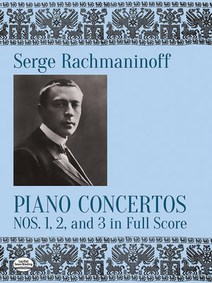 Piano Concertos Nos. 1, 2 And 3 In Full Score-used