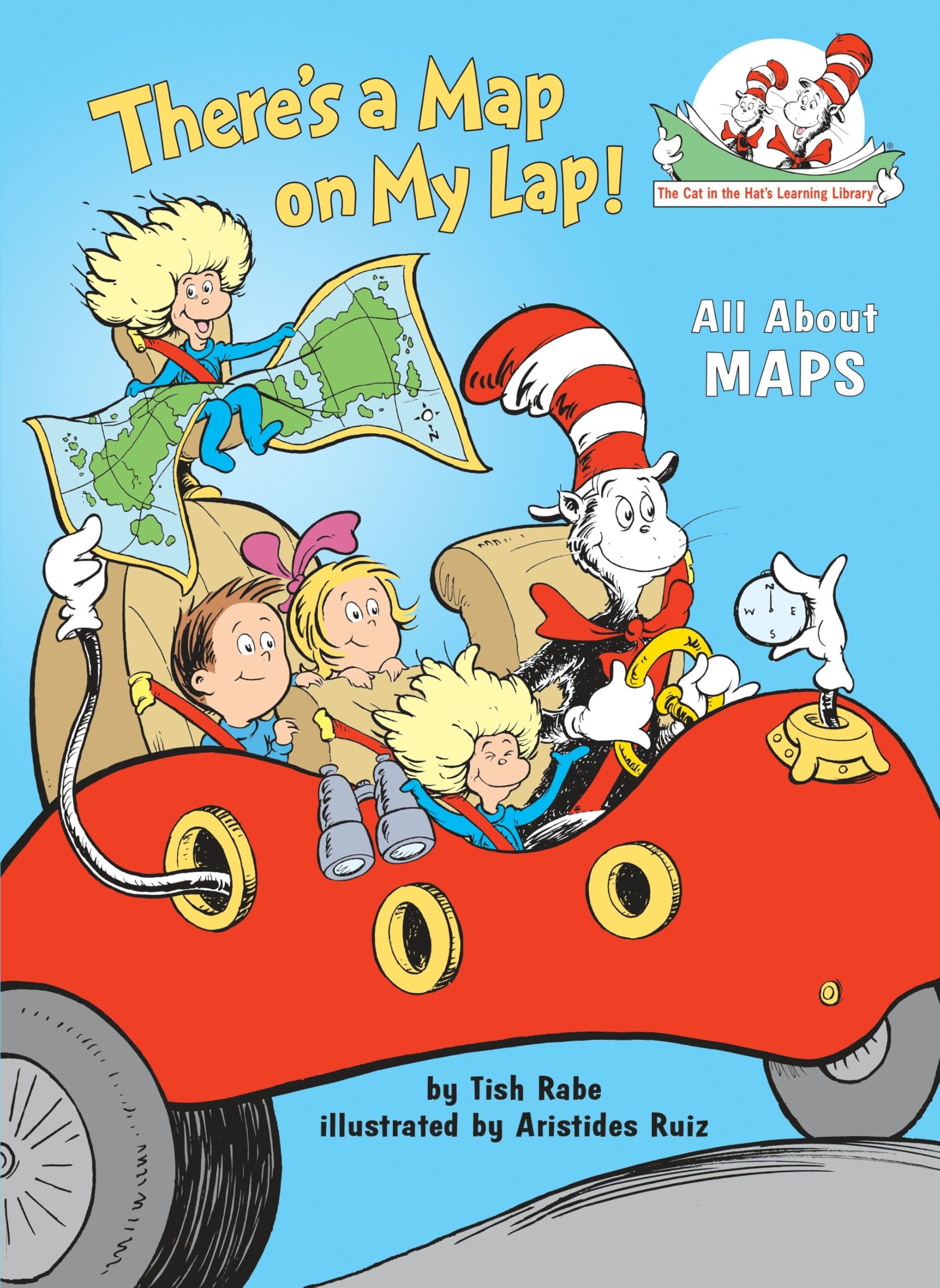 There's a Map on My Lap! All About Maps (The Cat in the Hat's Learning Library),Used