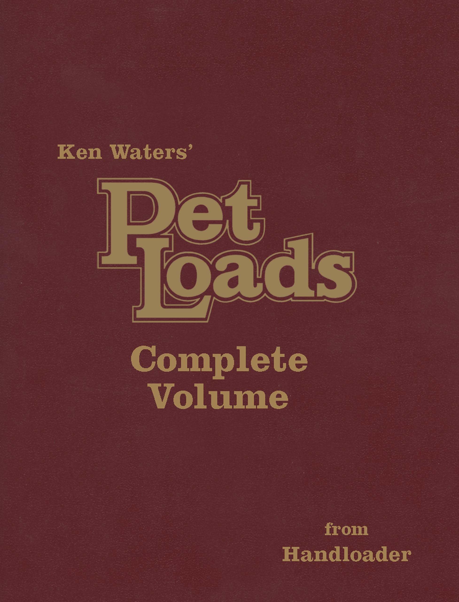 Pet Loads the Complete Volume,Used