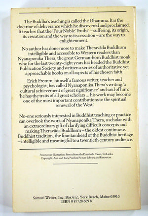 The Vision of Dhamma: Buddhist Writings of Nyanaponika Thera,Used