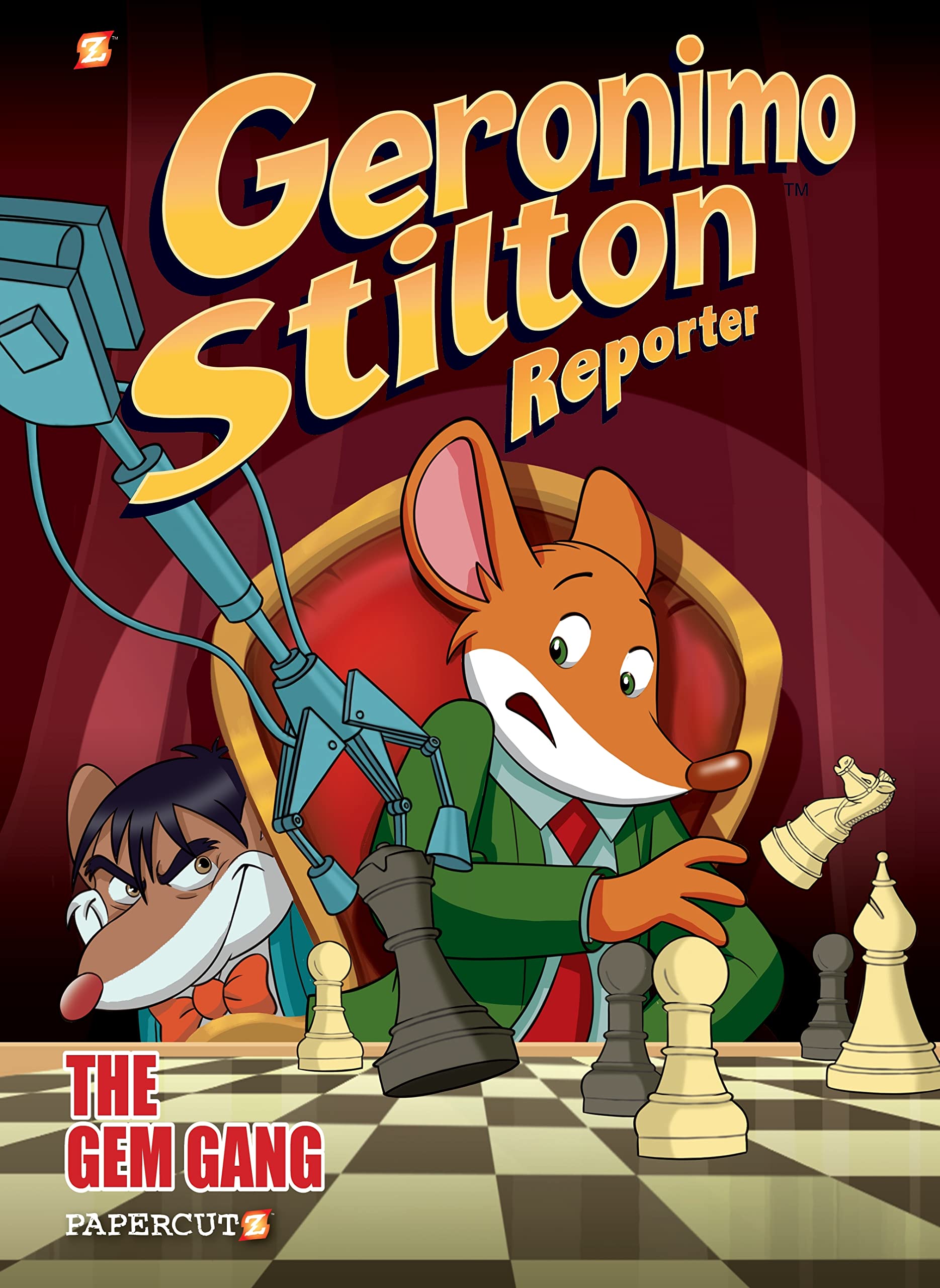 Geronimo Stilton Reporter Vol. 14: The Gem Gang (14) (Geronimo Stilton Reporter Graphic Novels),Used