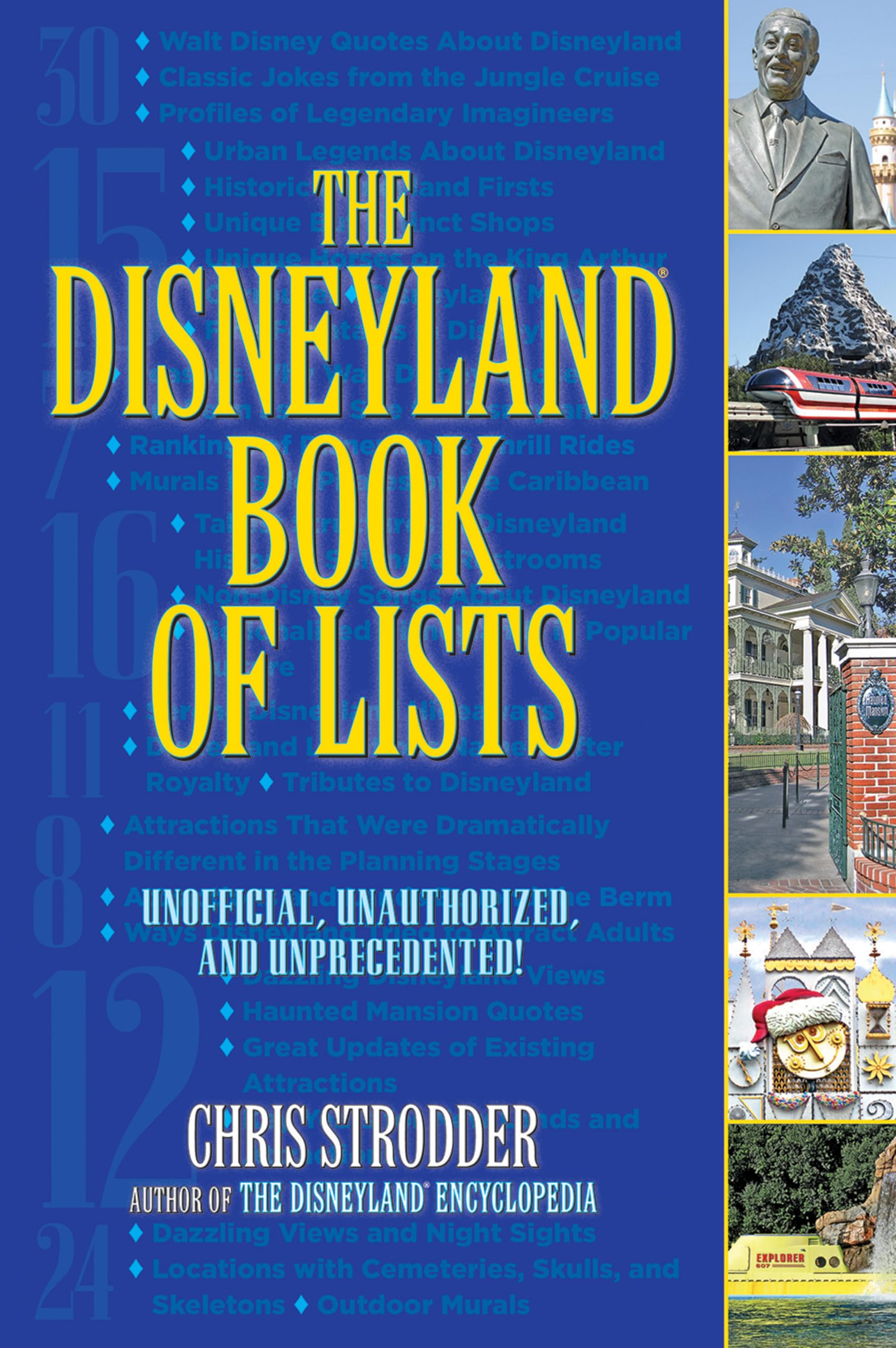 The Disneyland Book of Lists,Used