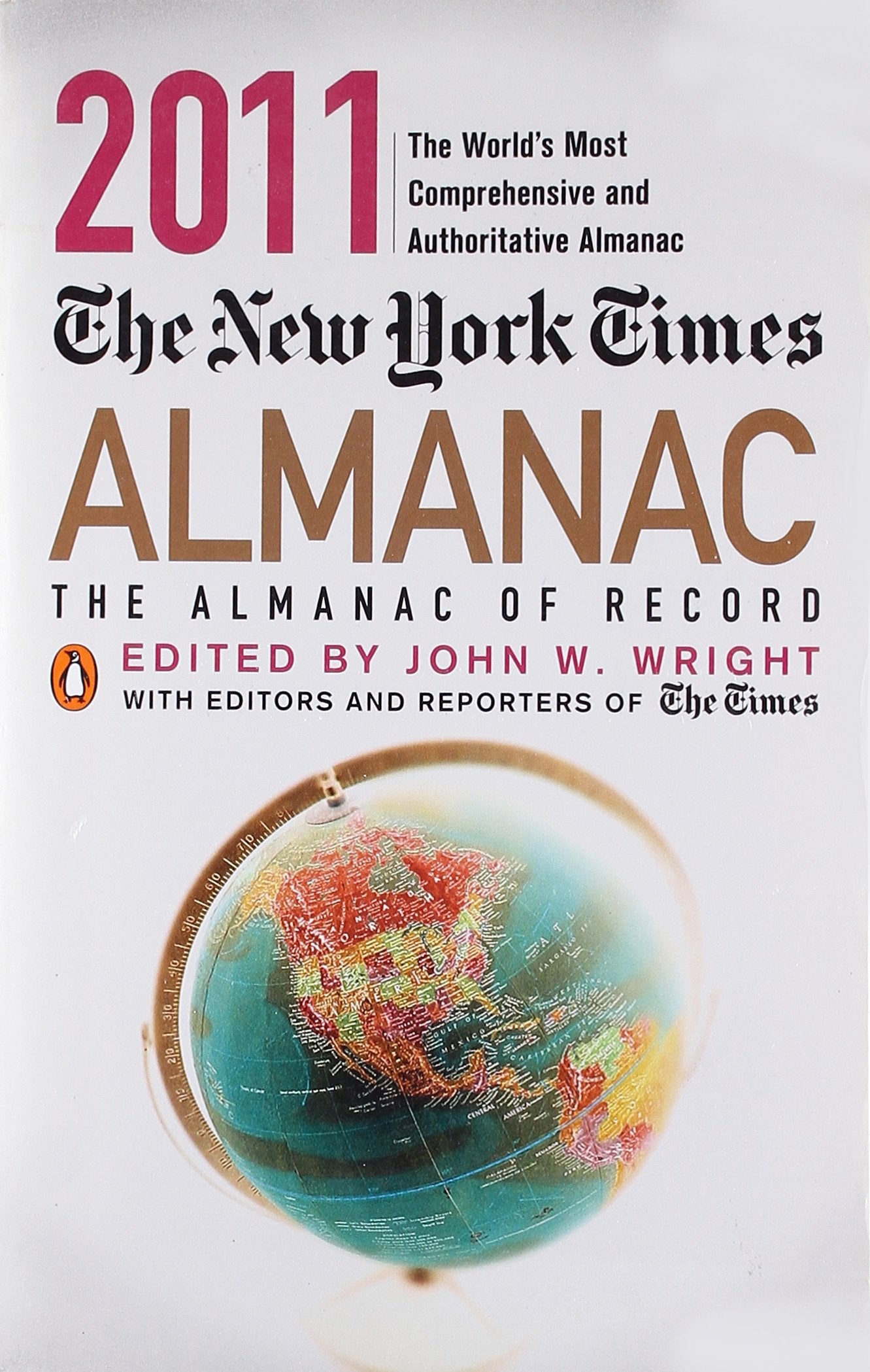 The New York Times Almanac 2011: The Almanac Of Record,Used