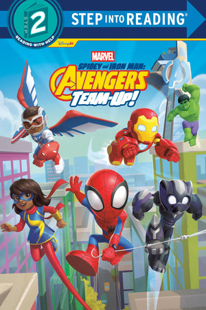 Marvel Spidey And Iron Man: Avengers TeamUp! (Spidey And His Amazing Friends) (Step Into Reading)