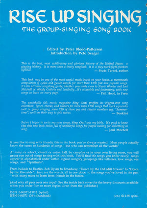 Rise Up Singing: The Group Singing Songbook,Used