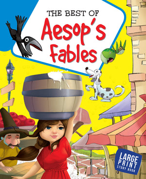 Story Book : The Best Of AesopS Fables - Large Print (Binder) 2In1