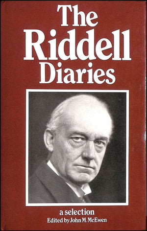 The Riddell Diaries, 19081923,Used