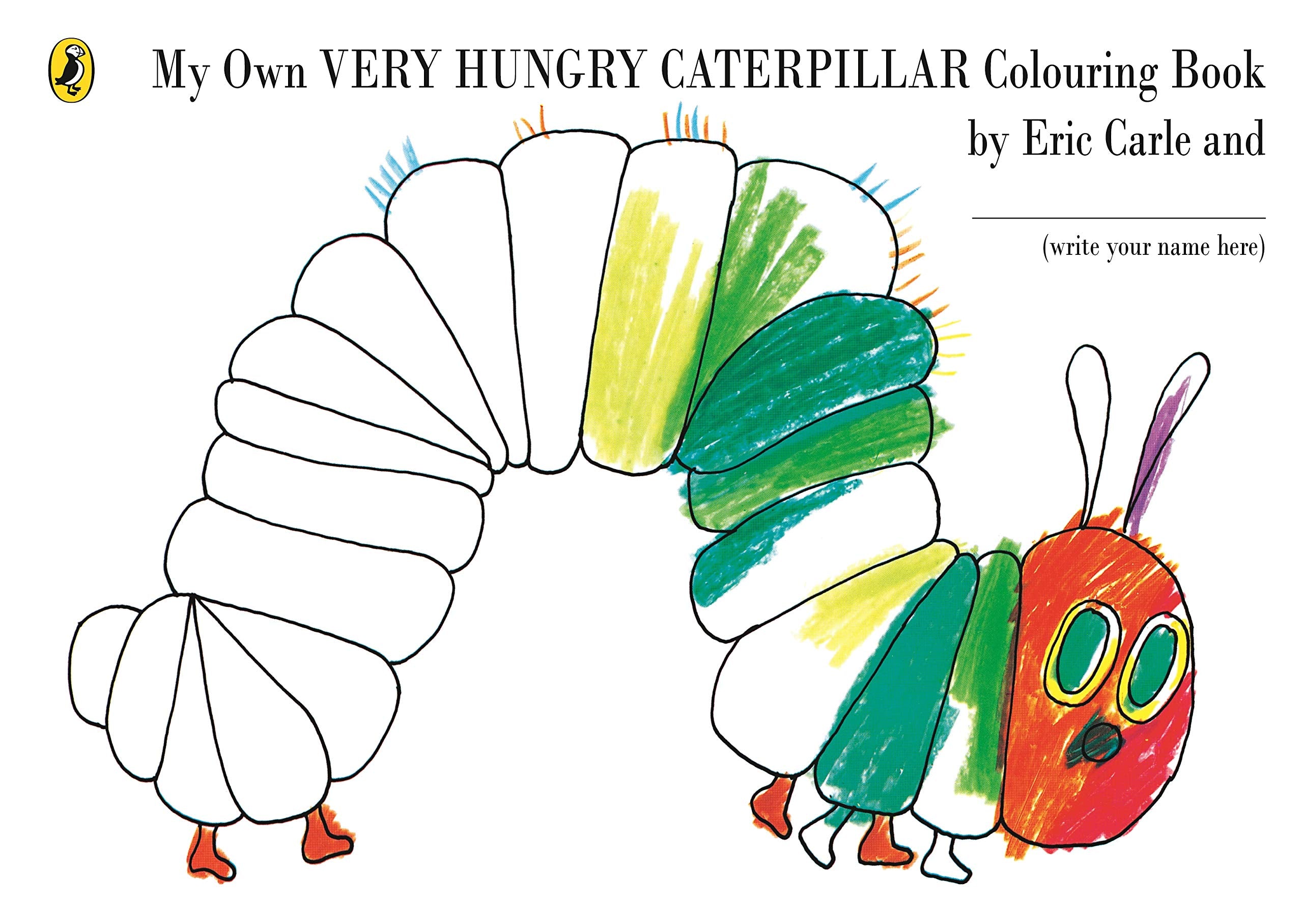 My Own Very Hungry Caterpillar Colouring Book,Used