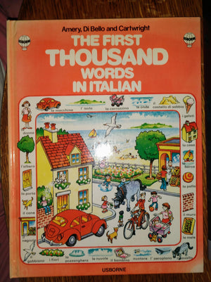 First Thousand Words in Italian (First Picture Book) (Italian Edition),Used