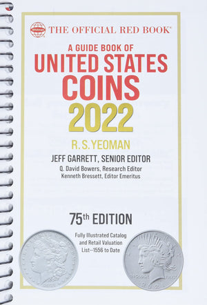 A Guide Book Of United States Coins 2022 75Th Edition-used