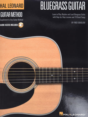 Bluegrass Guitar Method: Learn Rhythm and Lead with StepbyStep Lessons, Chords, Scales, Crosspicking, Capo Techniques, and 18 ,Used