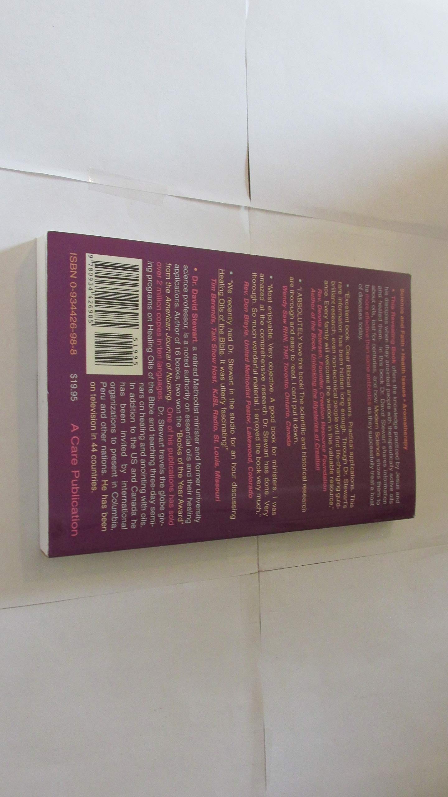 Healing Oils of the Bible,New