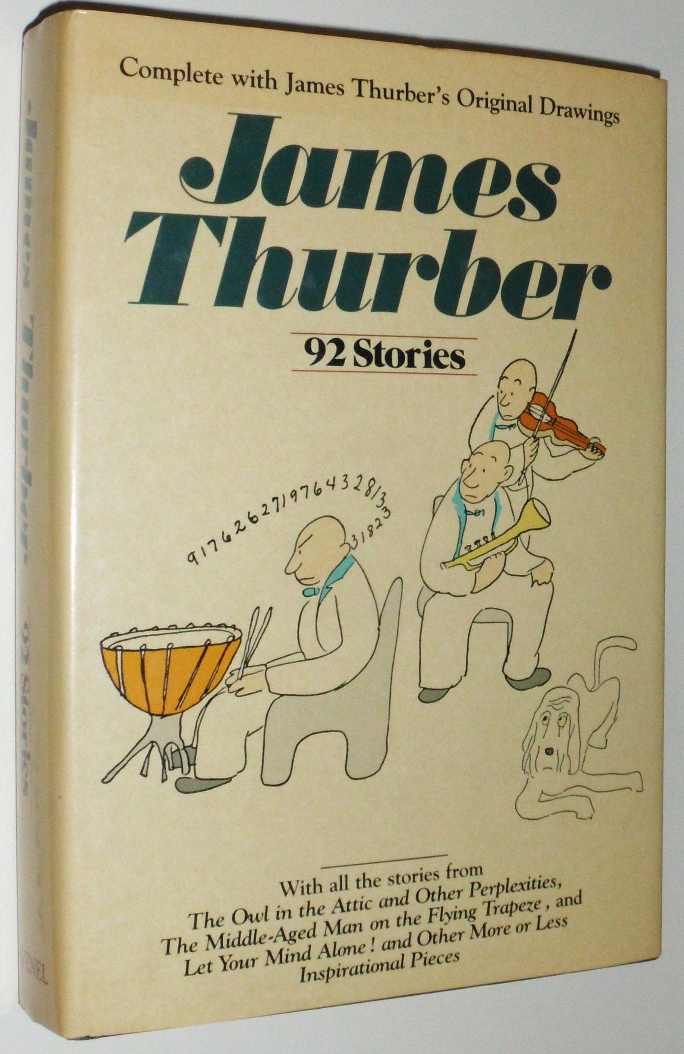 James Thurber: 92 Stories (With Original Drawings),New