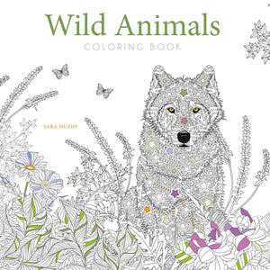 Wild Animals Coloring Book (Calm Coloring: Natural Wonders)