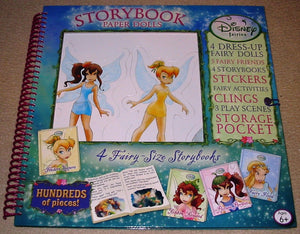 Paper Doll Storybook Playhouse Fairies