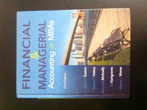 Financial and Managerial Accounting for MBA s