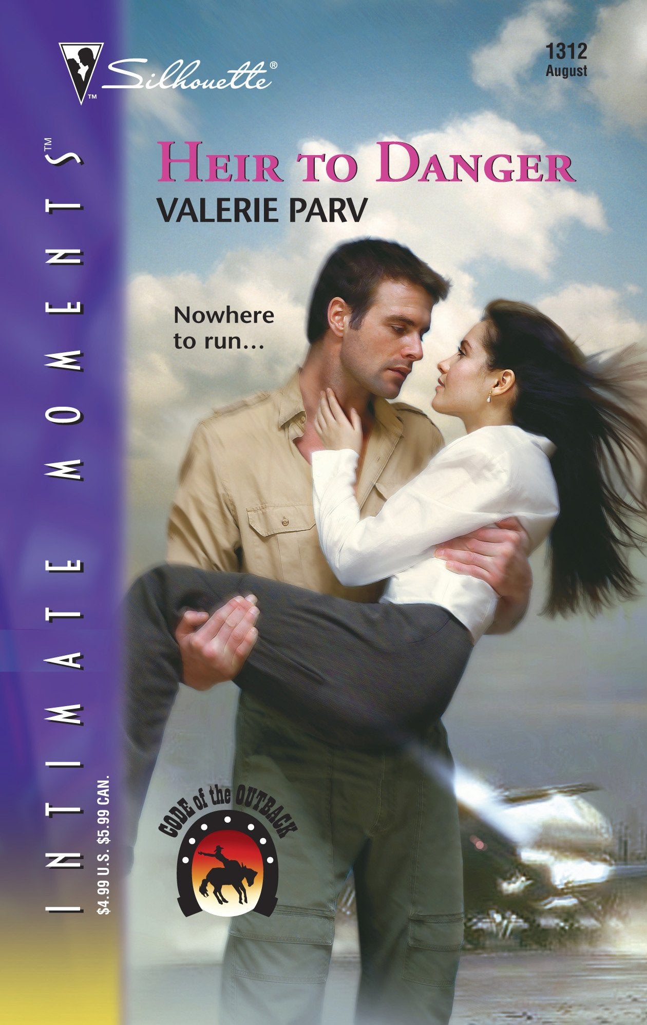 Heir To Danger (Silhouette Intimate Moments No. 1312)(Code of the Outback series),Used