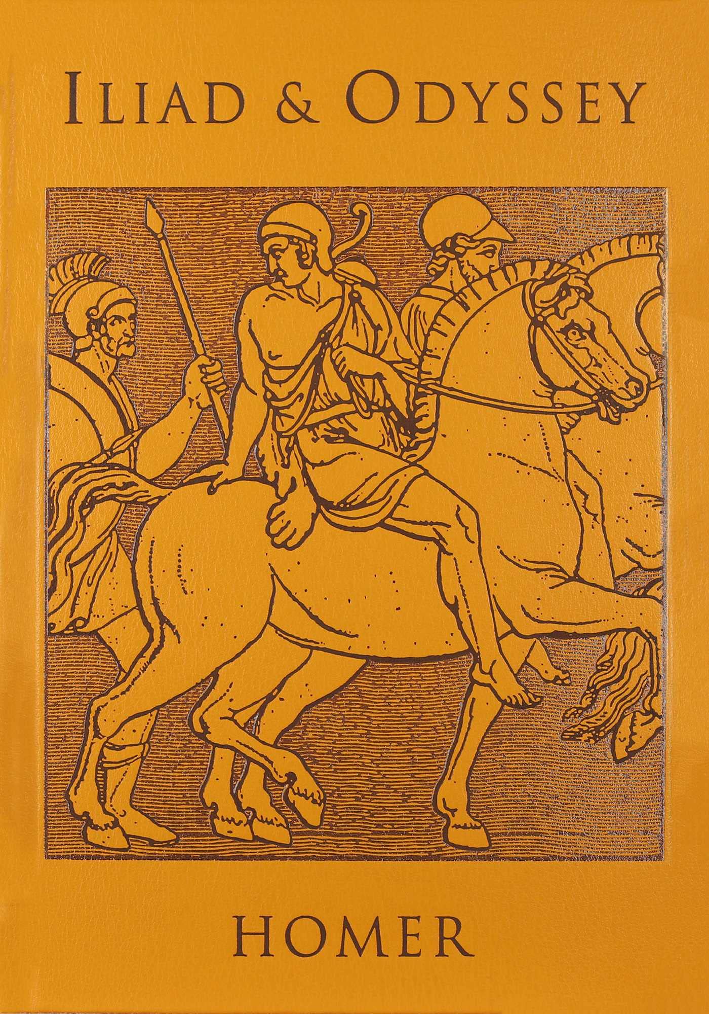 Iliad & Odyssey (Leatherbound Classics)