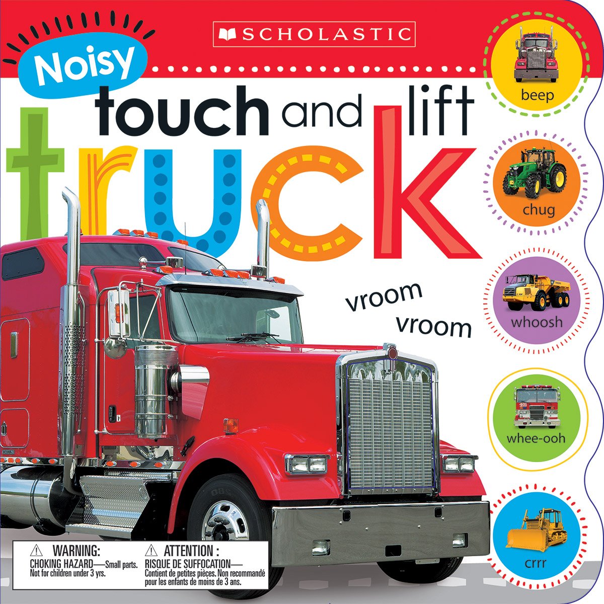 Noisy Touch and Lift Trucks (Scholastic Early Learners),Used