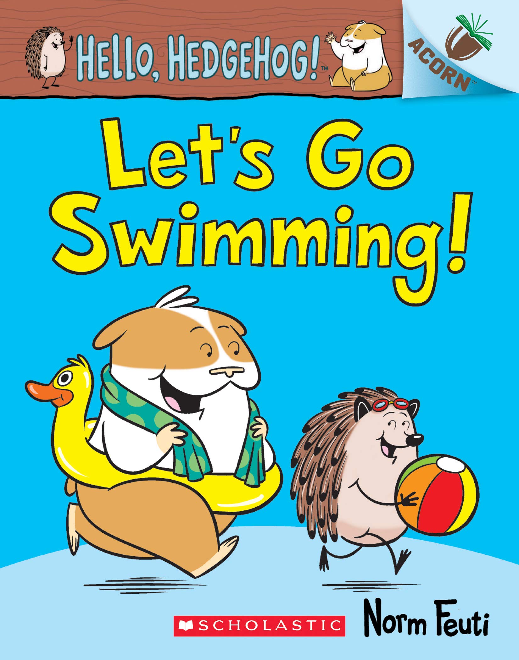 Let'S Go Swimming!: An Acorn Book (Hello, Hedgehog! #4) (4)