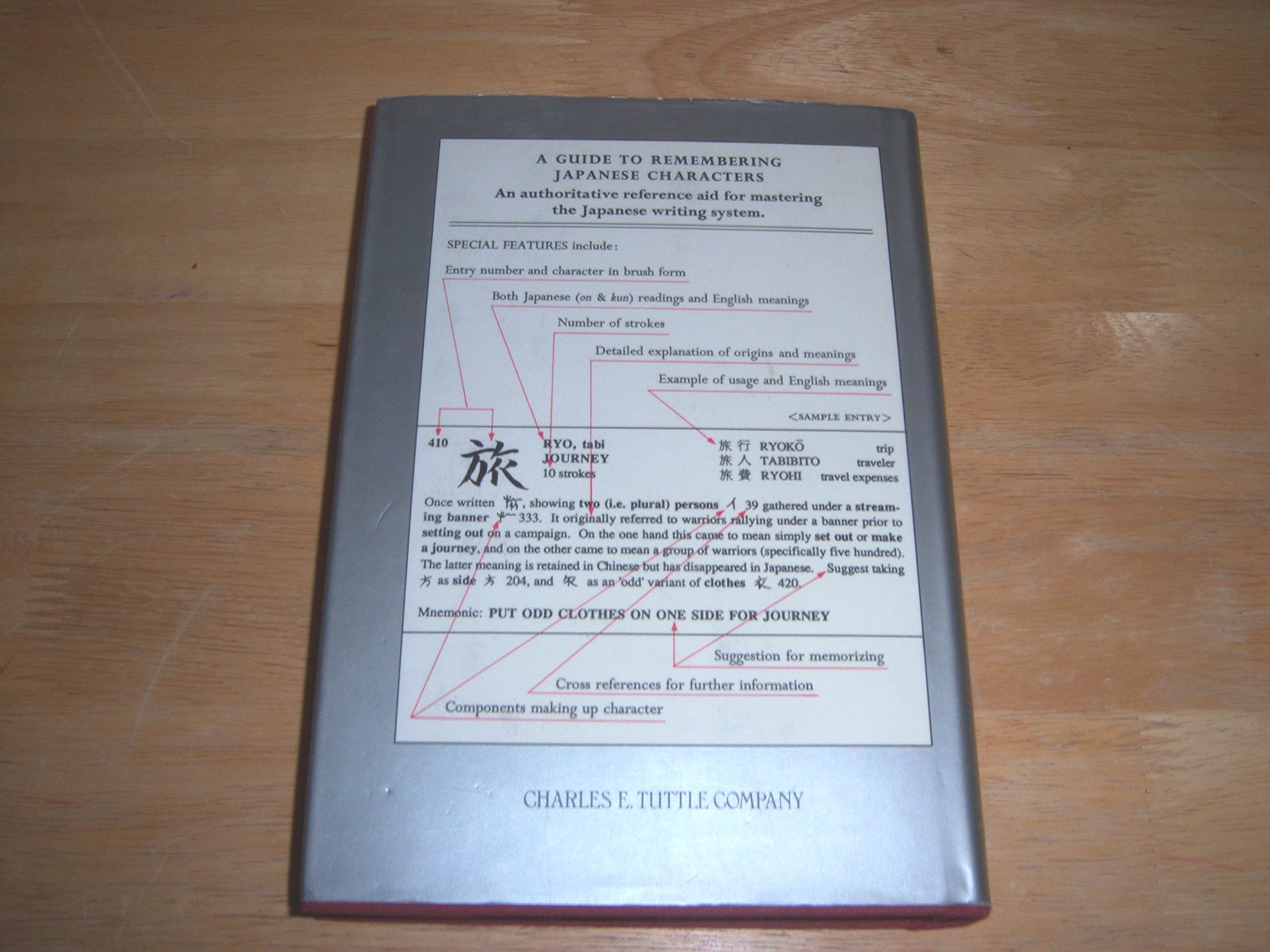 A Guide to Remembering Japanese Characters (English and Japanese Edition),Used