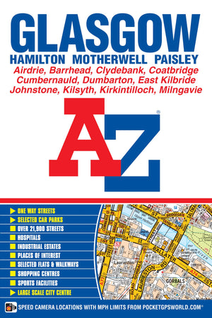 Glasgow AZ Street Atlas,Used
