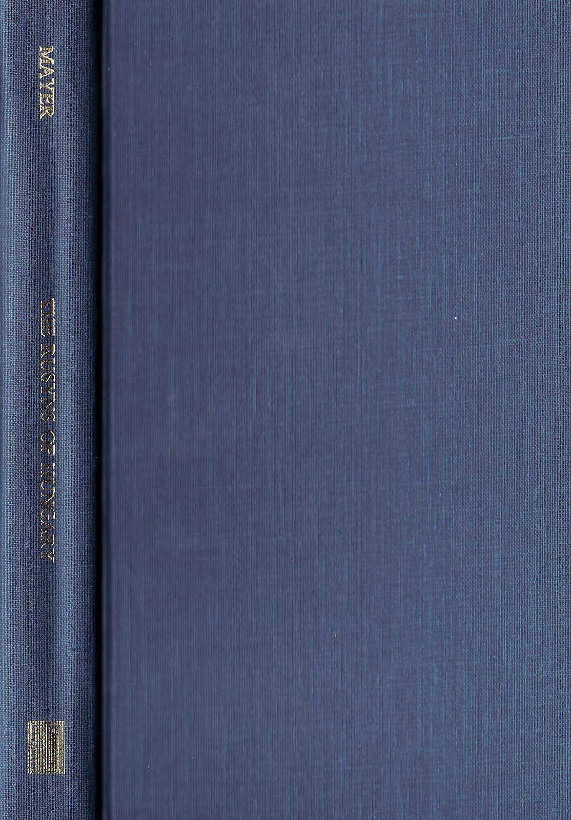 The Rusyns of Hungary,Used