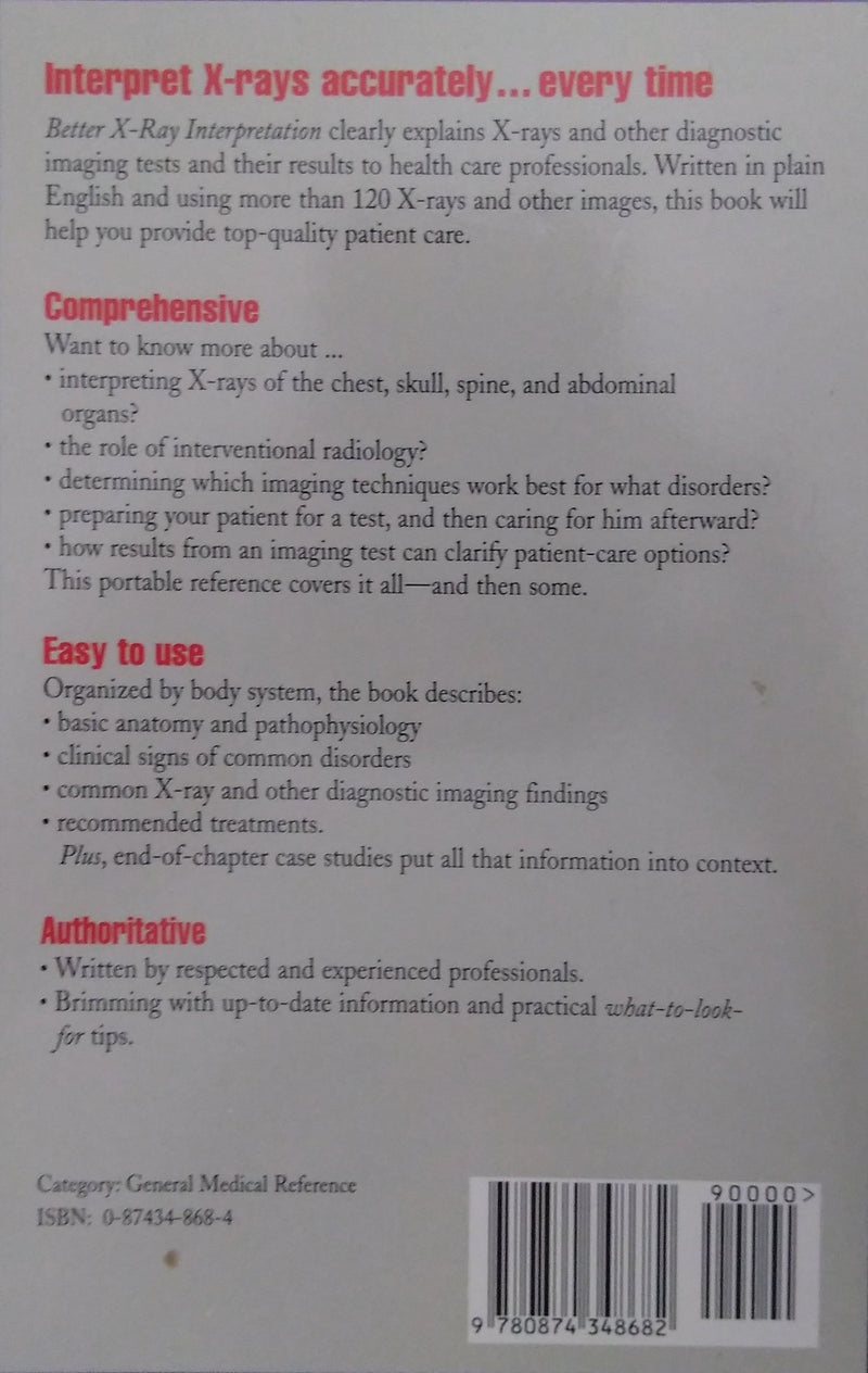 Better XRay Interpretation,Used