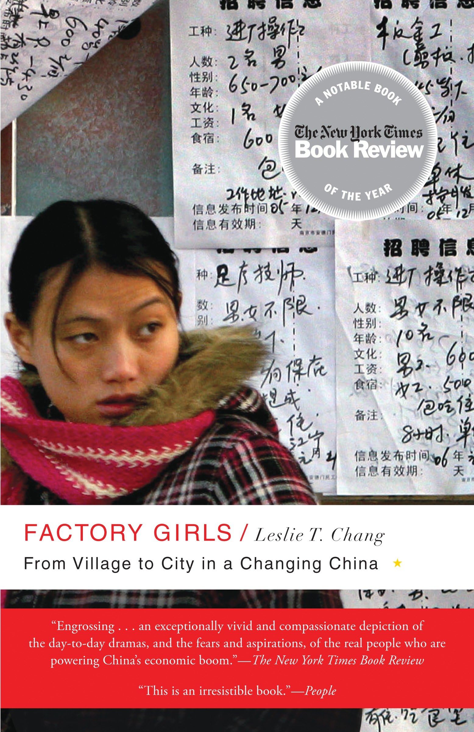 Factory Girls: From Village to City in a Changing China,New