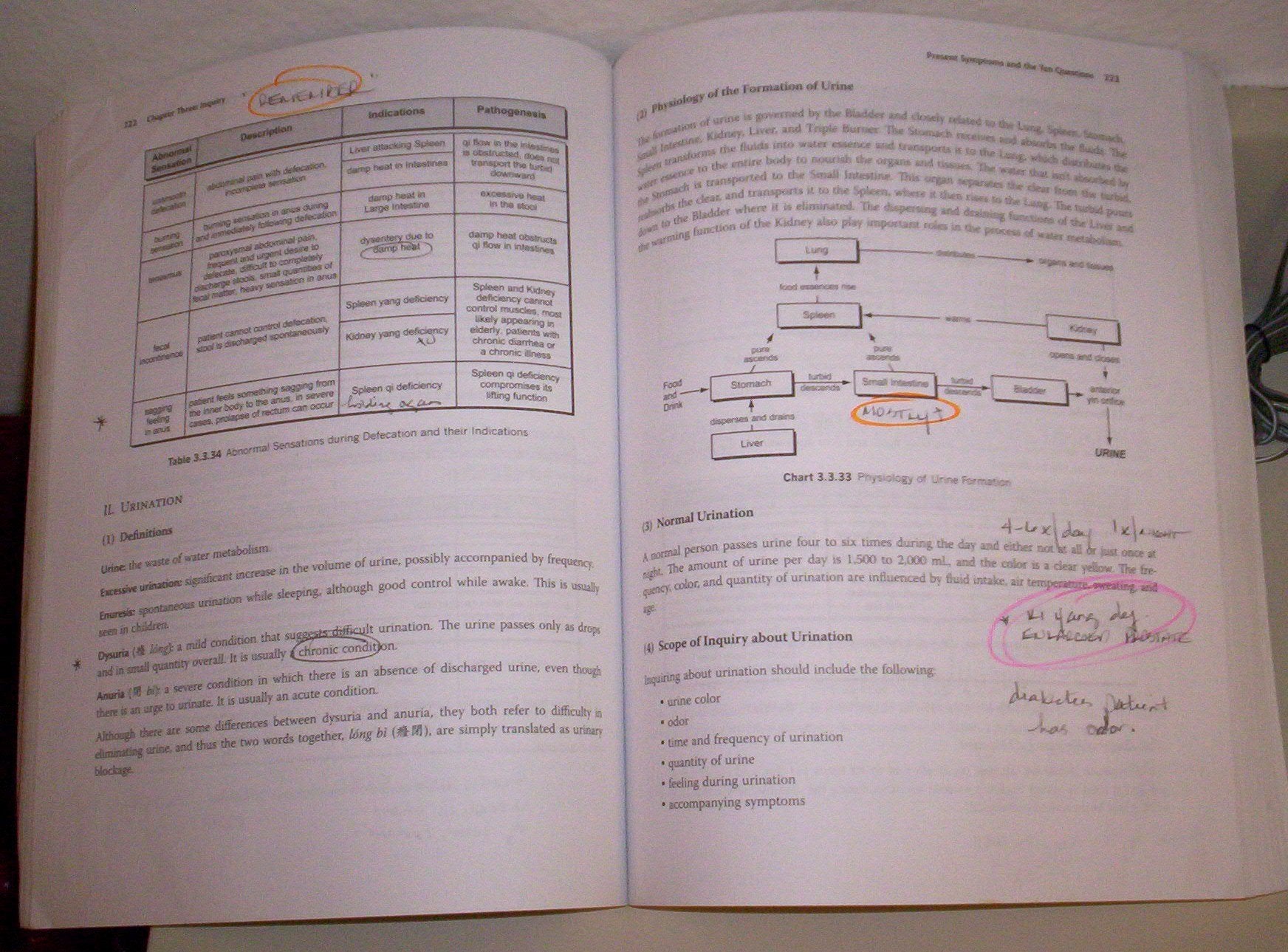 Traditional Chinese Medicine Diagnosis Study Guide,New