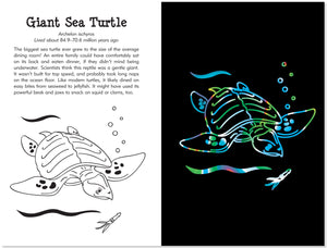 Prehistoric Animals Scratch & Sketch,Used