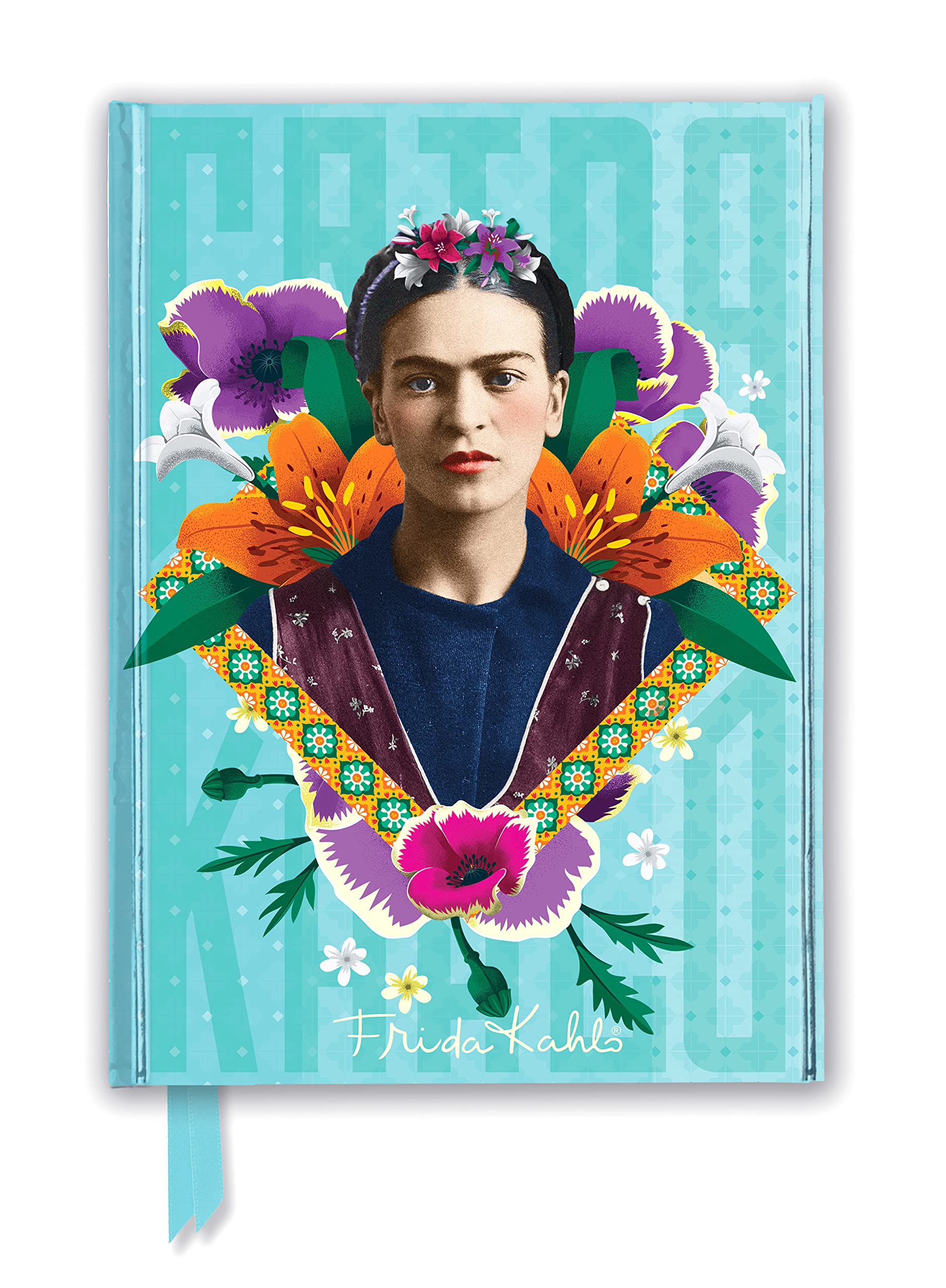 Frida Kahlo Blue (Foiled Journal) (Flame Tree Notebooks),Used
