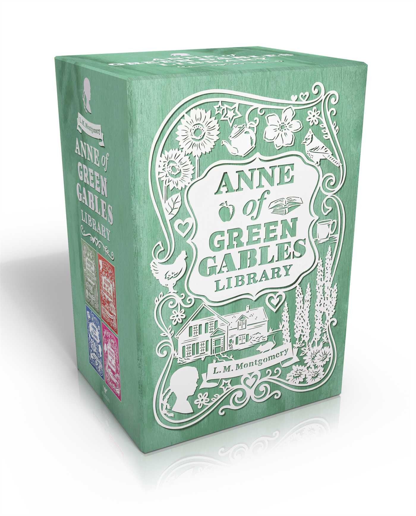 Anne of Green Gables Library (Boxed Set): Anne of Green Gables; Anne of Avonlea; Anne of the Island; Anne's House of Dreams (An ,Used