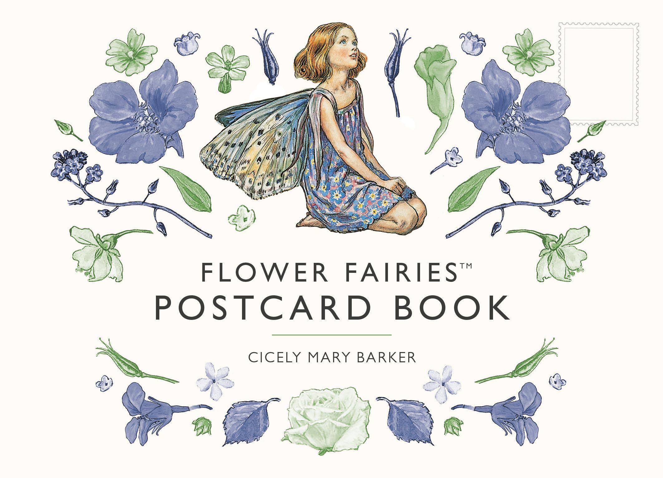 FlowerFairies Postcard Book,Used