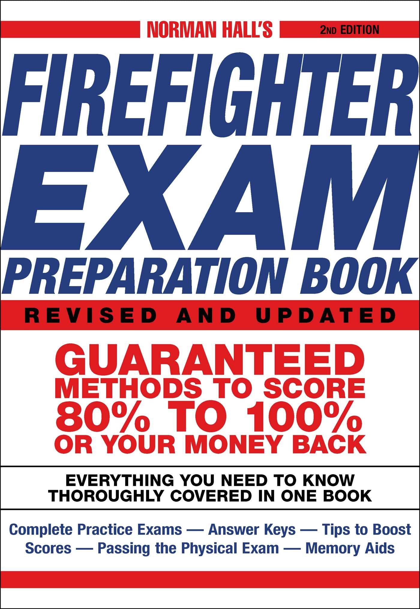Norman Hall's Firefighter Exam Preparation Book,Used