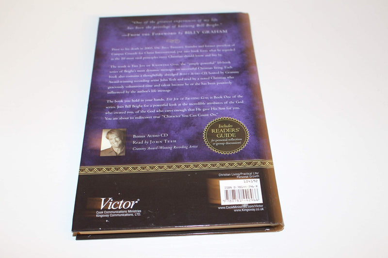The Joy of Trusting God: Character You Can Count On (The Joy of Knowing God, Book 1) (Includes an abridged audio CD read by John,Used