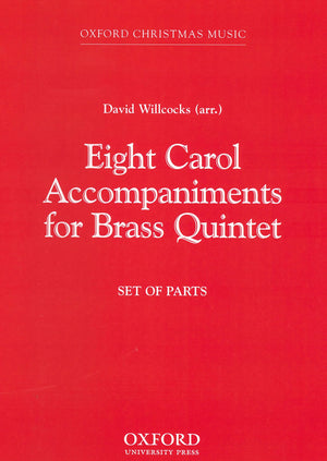 Eight Carol Accompaniments for Brass a 5,New